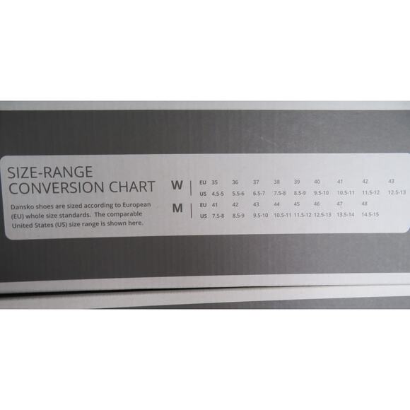 New DANSKO Cherry Milled Black Nubuck Leather Sandals Women Sz EU 39 US 8.5/9 - Picture 11 of 11